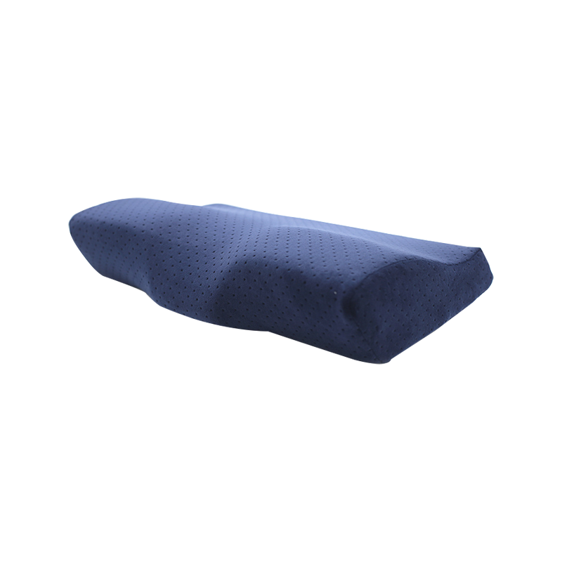 Amazon ขายร้อน Contour หน่วยความจำโฟมหมอนรองคอ ERGONOMIC หมอนปากมดลูกสำหรับปวดคอหมอนเตียงสำหรับ Sleeping 100% โพลีเอสเตอร์