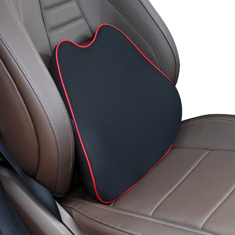 รถ lumbar headrest ชุดหน่วยความจำโฟมเบาะเอวเบาะสำนักงานกลับหมอนเอวหมอนเอวสนับสนุนเอวรถ