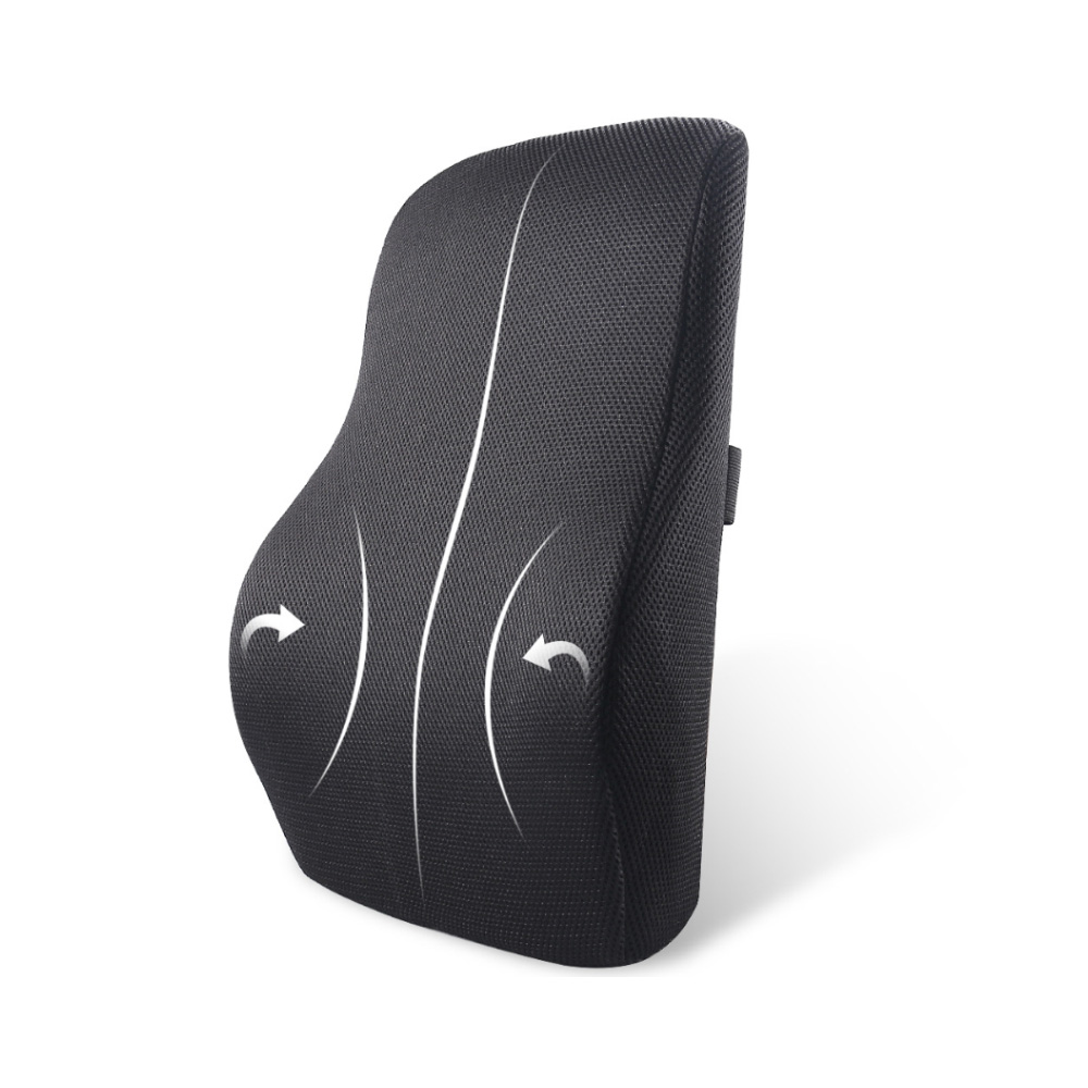 เบาะรองนั่งแบบ Cross-border เบาะรองนั่งในรถยนต์เกี่ยวกับเอวของ Amazon เมมโมรี่โฟม Lumbar Office Seat Lumbar Cushion
